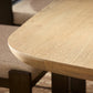 Barto Dining Table - Aged Smoked Oak Veneer