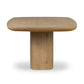 Barto Dining Table - Aged Smoked Oak Veneer