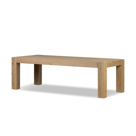 Emmer Dining Table - Aged Smoked Oak