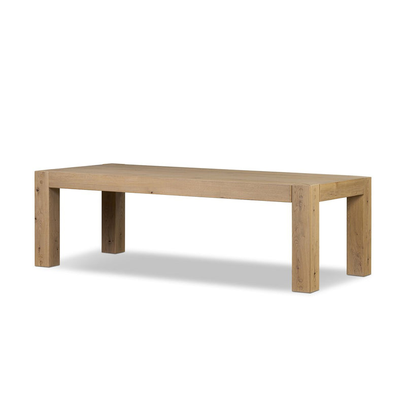 Emmer Dining Table - Aged Smoked Oak