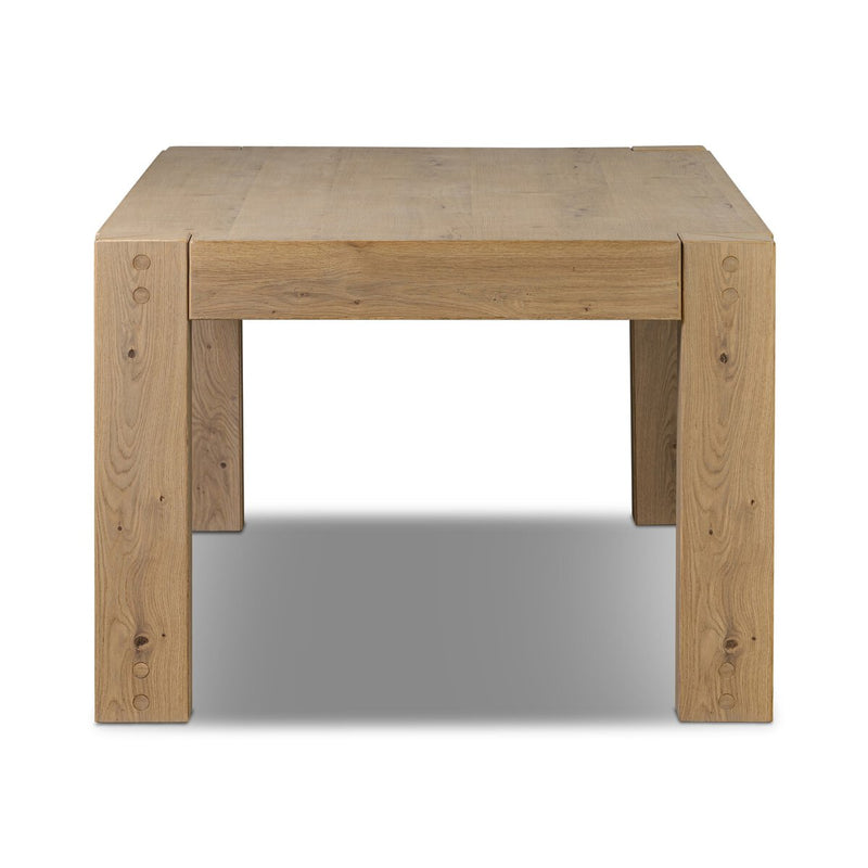 Emmer Dining Table - Aged Smoked Oak