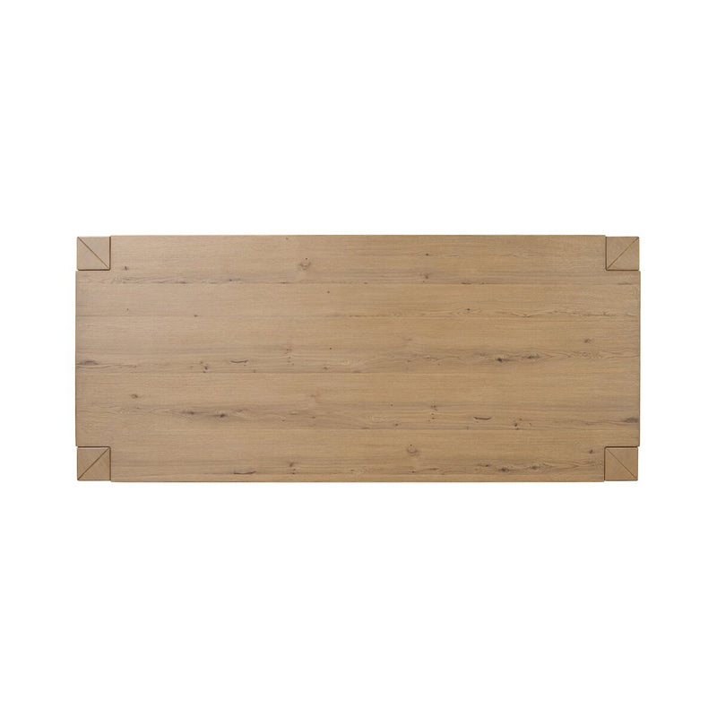 Emmer Dining Table - Aged Smoked Oak