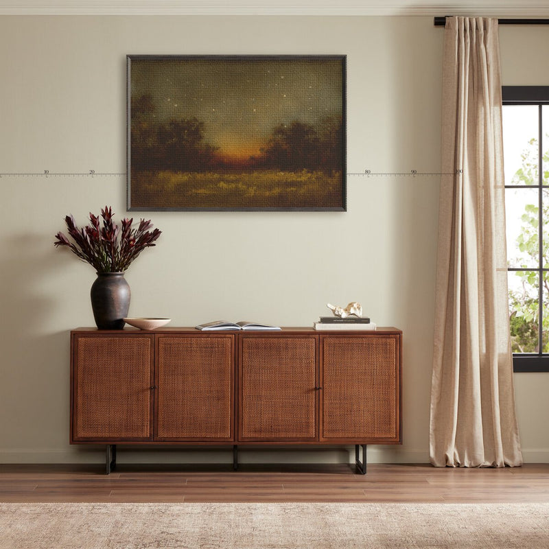 Wandering Cliffs by Elizabeth Sheppell - Rustic Walnut