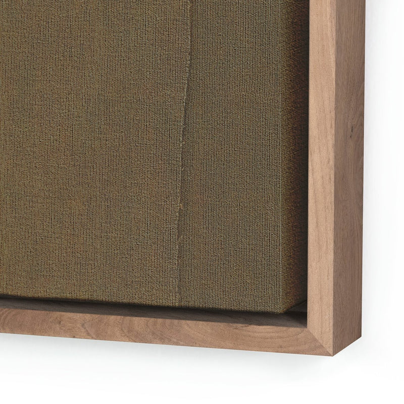 Broken Alphabet by Karen Covey - Rustic Walnut