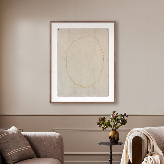 Étain No 2 by Karen Covey - Rustic Walnut
