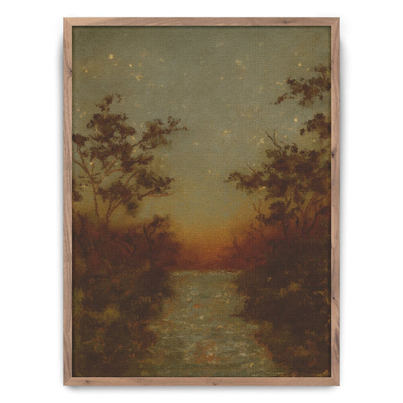 by Starlight by Lina Gordievsky - Rustic Walnut
