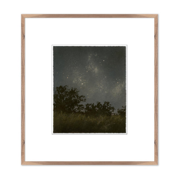 Seeds Of Light II by Lina Gordievsky - Rustic Walnut