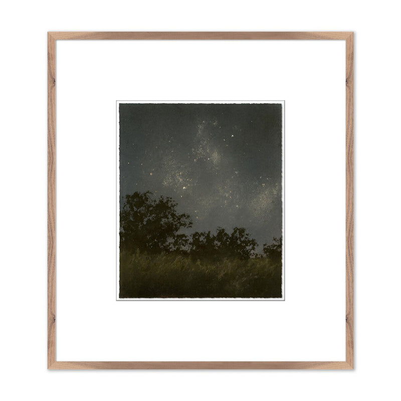 Seeds Of Light II by Lina Gordievsky - Rustic Walnut