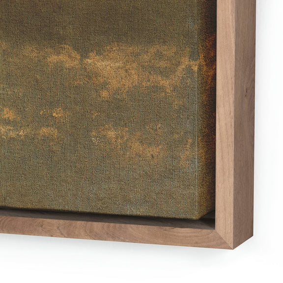 Still Of The Night by Lina Gordievsky - Rustic Walnut