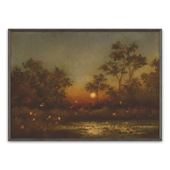 Sunlit Oasis by Lina Gordievsky - Brimfield Black