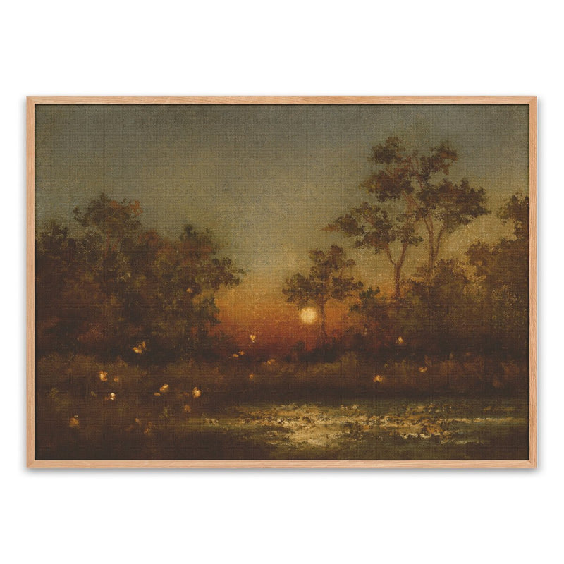 Sunlit Oasis by Lina Gordievsky - White Oak