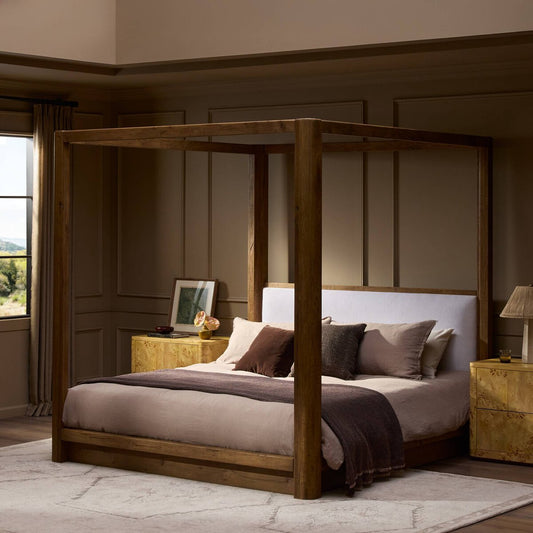 Frederick Canopy Bed - Antwerp Bone