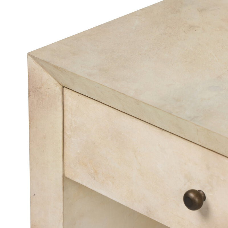 Dolly Nightstand - Light Natural Vellum
