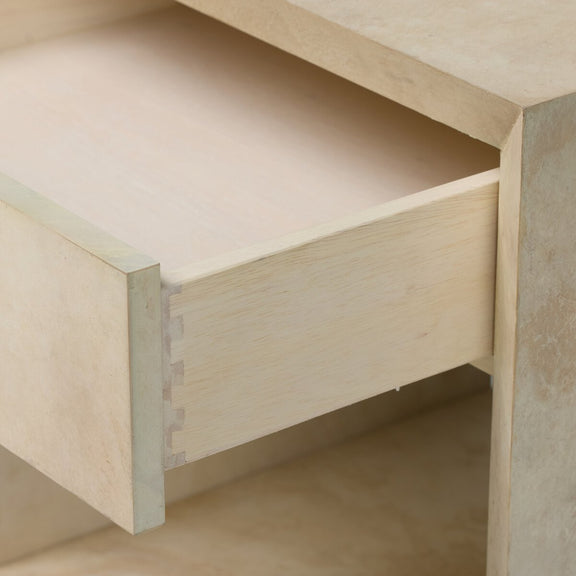 Dolly Nightstand - Light Natural Vellum