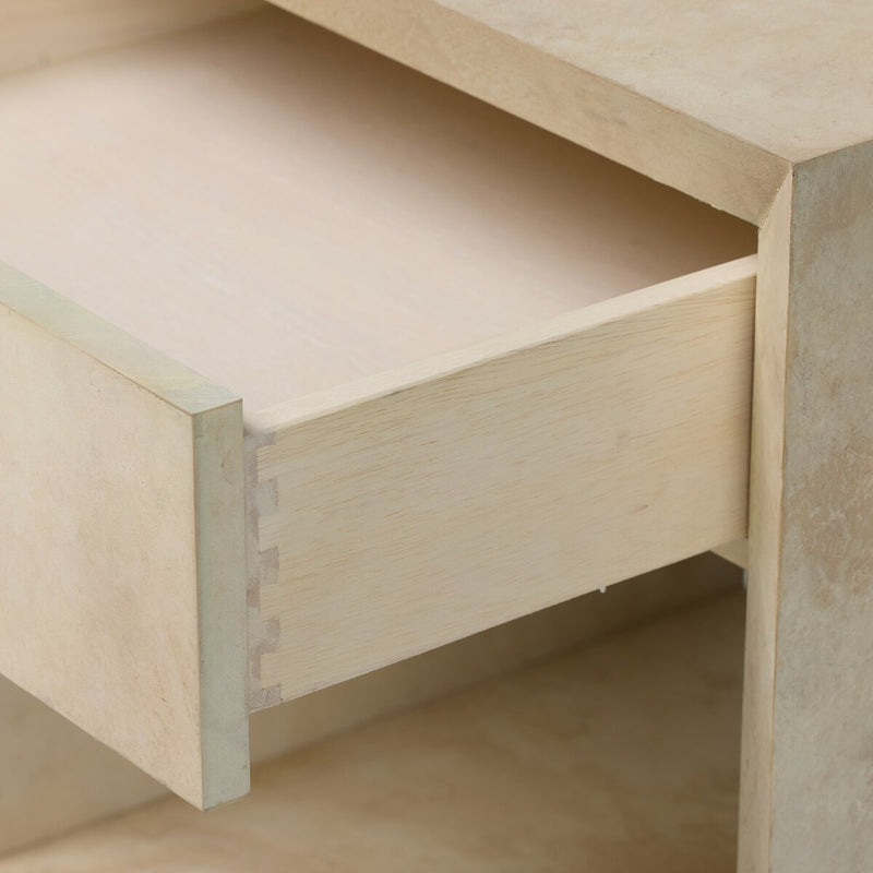 Dolly Nightstand - Light Natural Vellum