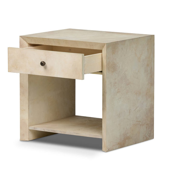 Dolly Nightstand - Light Natural Vellum