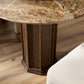 Pavlo Bistro Table - Brown Marble