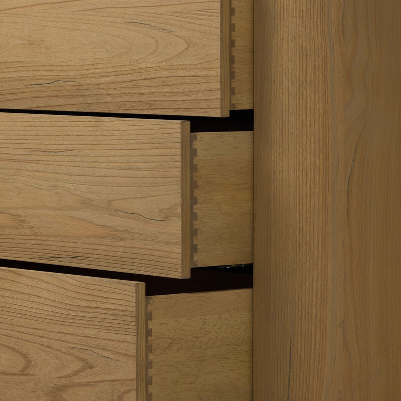 Radius 6 Drawer Dresser - Light Blonde Sungkai Veneer