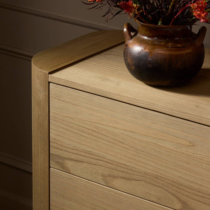 Radius 6 Drawer Dresser - Light Blonde Sungkai Veneer