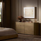 Radius 6 Drawer Dresser - Light Blonde Sungkai Veneer