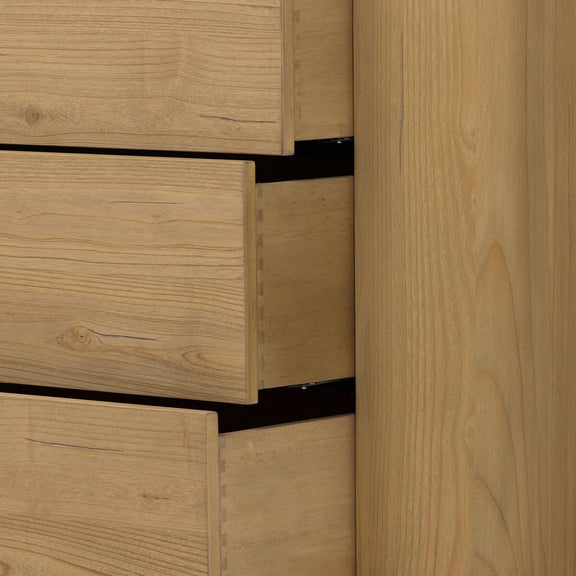 Radius 8 Drawer Dresser - Light Blonde Sungkai Veneer