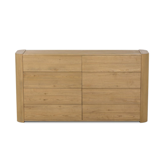 Radius 8 Drawer Dresser - Light Blonde Sungkai Veneer