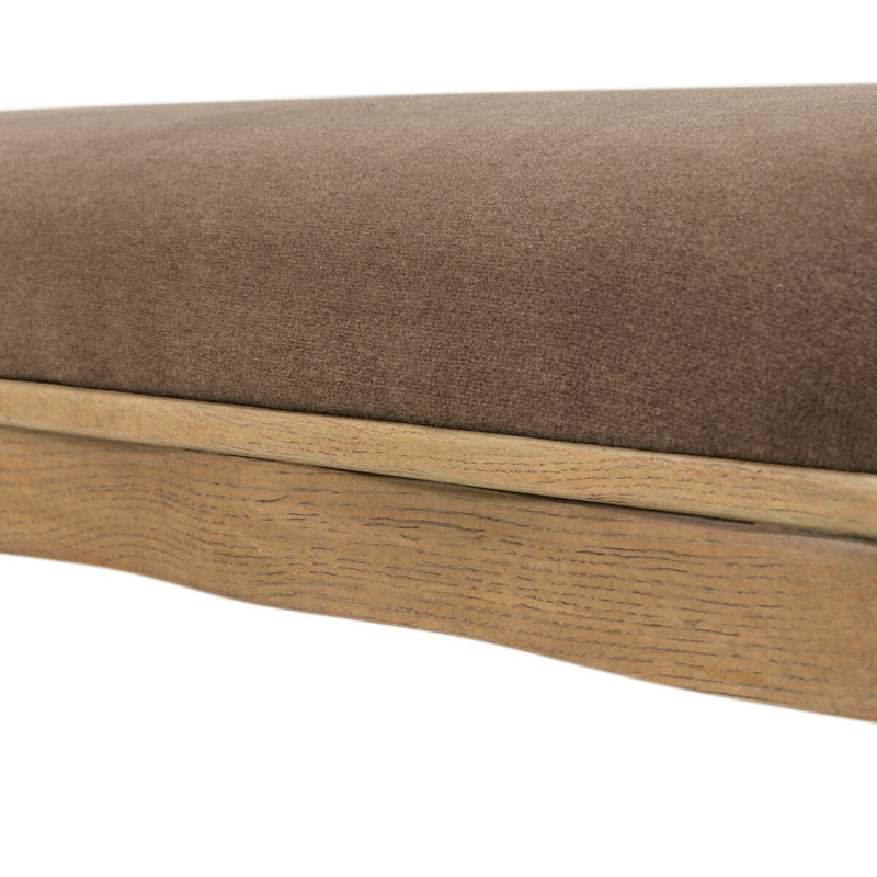 Marie Accent Bench - Monte Mushroom