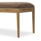 Marie Accent Bench - Monte Mushroom