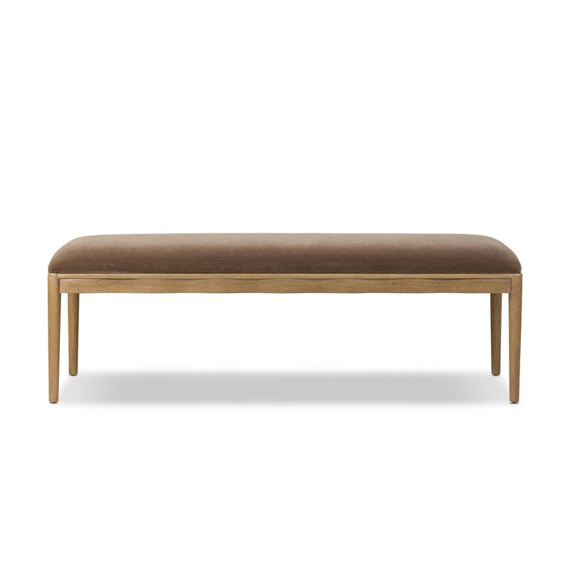Marie Accent Bench - Monte Mushroom