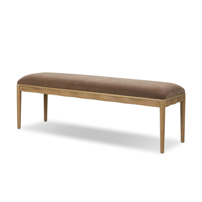 Marie Accent Bench - Monte Mushroom