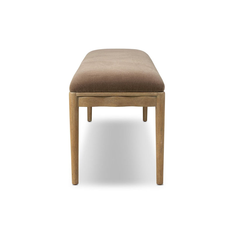 Marie Accent Bench - Monte Mushroom