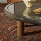 Zia Coffee Table - Olive Lacquer