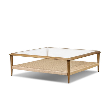 Carmelo Coffee Table - Tempered Glass
