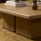 Pecos Coffee Table - Light Wash Oak Veneer