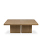 Pecos Coffee Table - Light Wash Oak Veneer