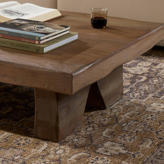 Reid Coffee Table - Medium Brown Acacia