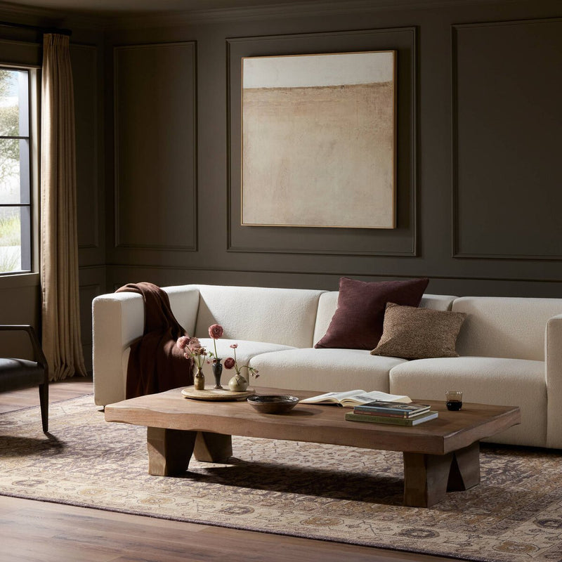 Reid Coffee Table - Medium Brown Acacia