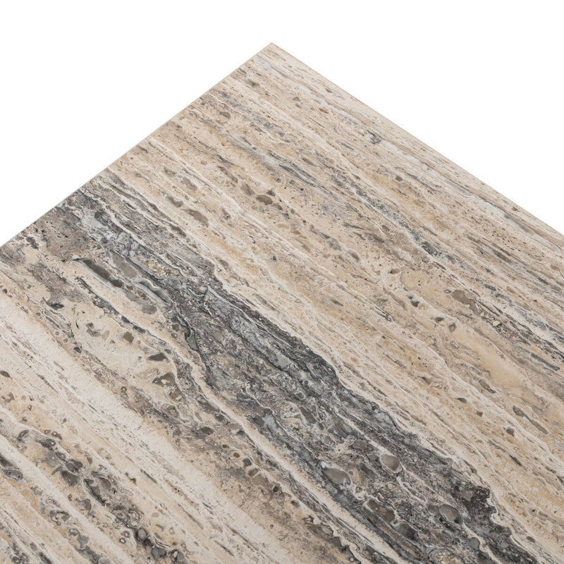 Angelo Coffee Table - White Travertine