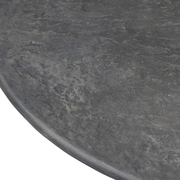 Bomba Coffee Table - Textured Black Concrete