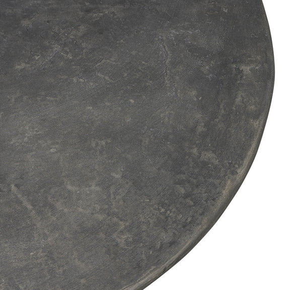 Bomba Coffee Table - Textured Black Concrete