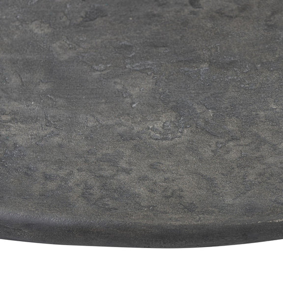 Bomba Coffee Table - Textured Black Concrete