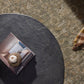 Bomba Coffee Table - Textured Black Concrete