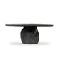 Bomba Coffee Table - Textured Black Concrete