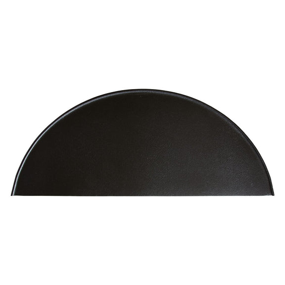 Lois Demilune Console Table - Textured Iron