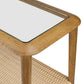 Carmelo Console Table - Tempered Glass