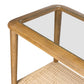 Carmelo Console Table - Tempered Glass