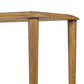 Carmelo Console Table - Tempered Glass