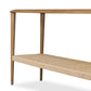 Carmelo Console Table - Tempered Glass