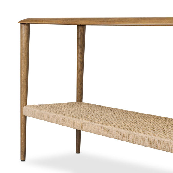 Carmelo Console Table - Tempered Glass