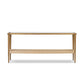 Carmelo Console Table - Tempered Glass
